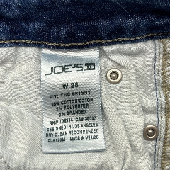 Joe’s Jeans The Skinny Moto Size 26 - Picture 9 of 16